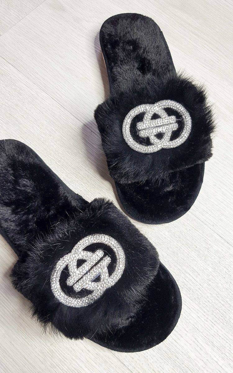 Jen Faux Fur Slippers Thumbnail