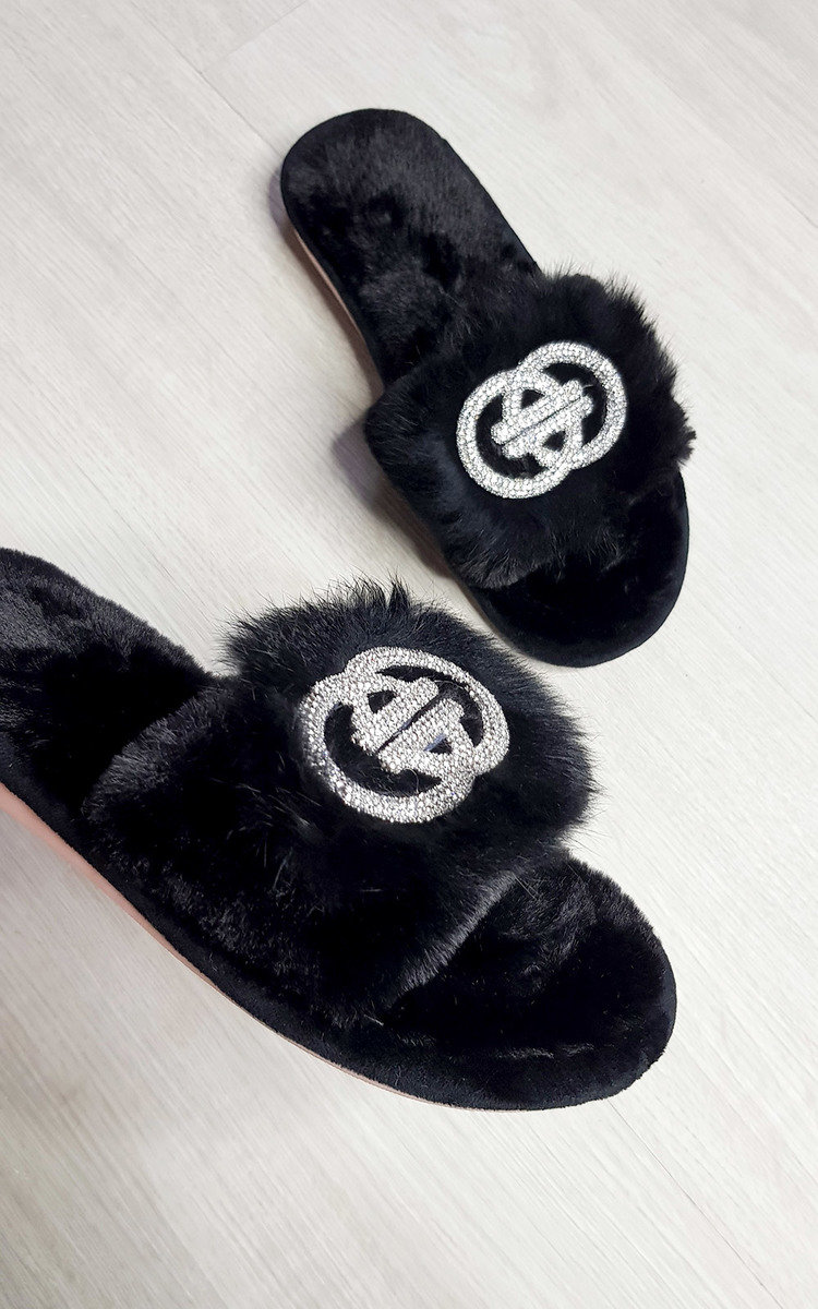 Jen Faux Fur Slippers Thumbnail