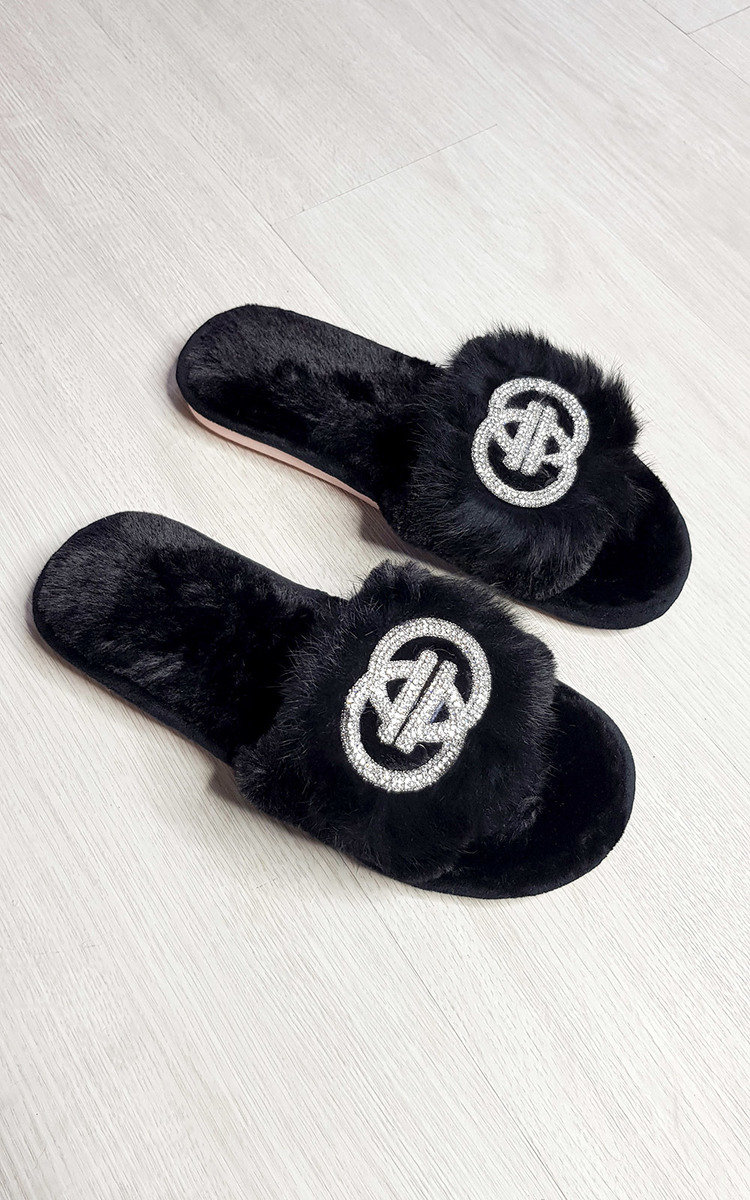 Jen Faux Fur Slippers