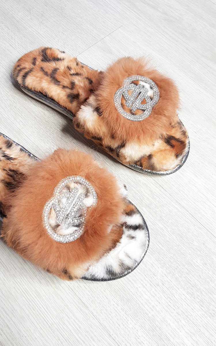 Jen Faux Fur Slippers Thumbnail