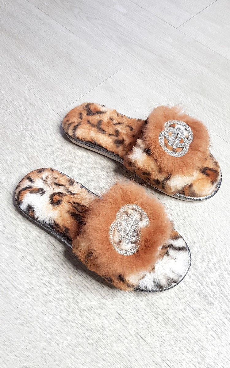 Jen Faux Fur Slippers