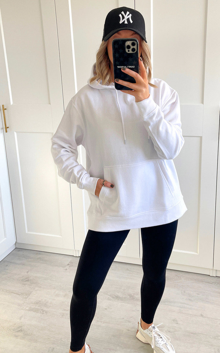 Jess Front Pocket Drawstring Hoodie Jess Front Pocket Drawstring Hoodie