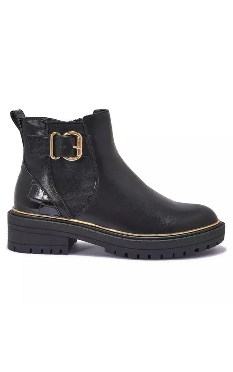 Jessie Faux Leather Ankle Boots Thumbnail Jessie Faux Leather Ankle Boots Thumbnail