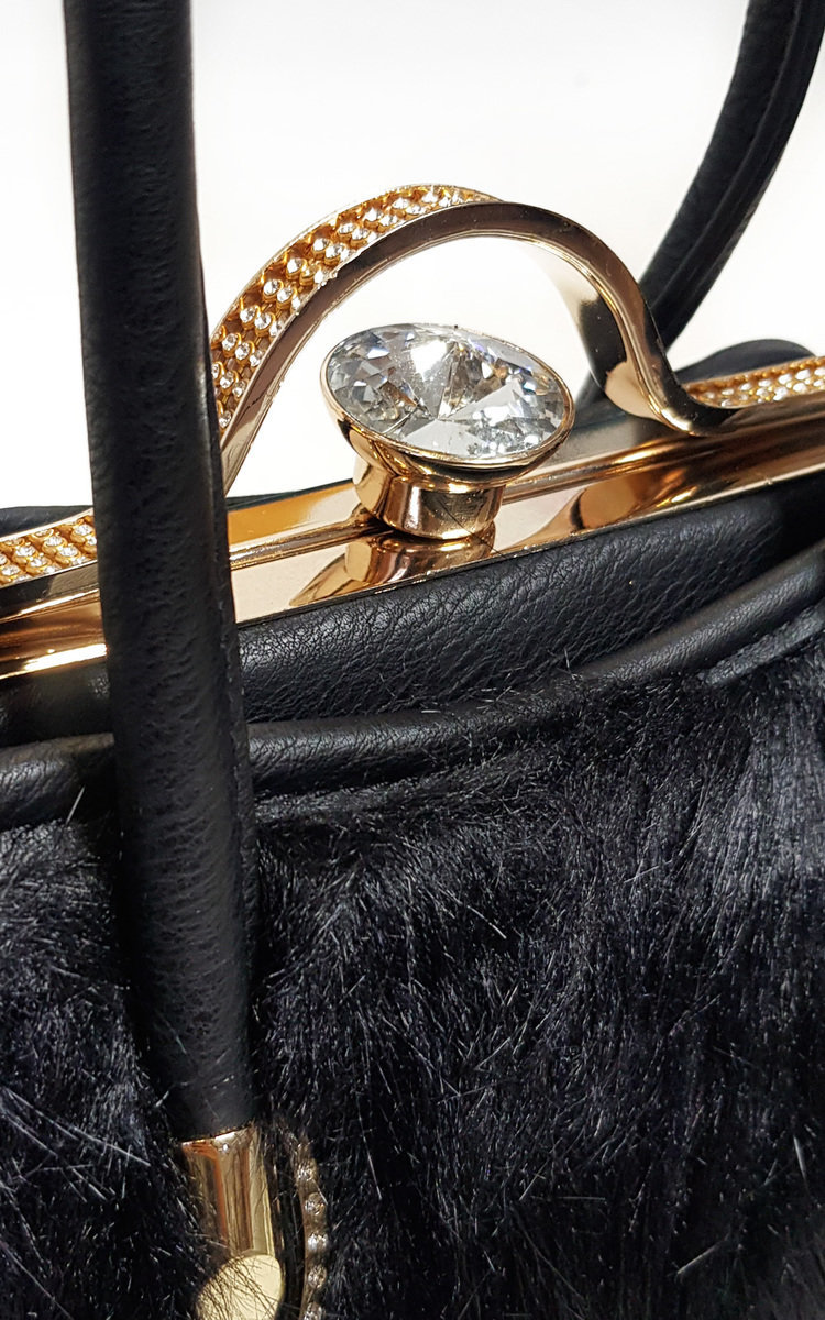 Jessy Faux Fur Handbag Thumbnail Jessy Faux Fur Handbag Thumbnail