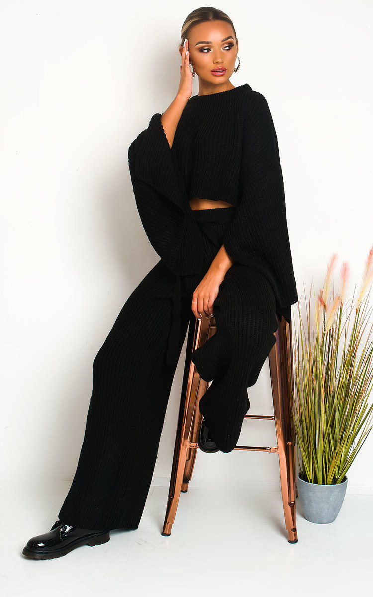 Jojo Knitted Slit Sleeve Co-ord Thumbnail Jojo Knitted Slit Sleeve Co-ord Thumbnail