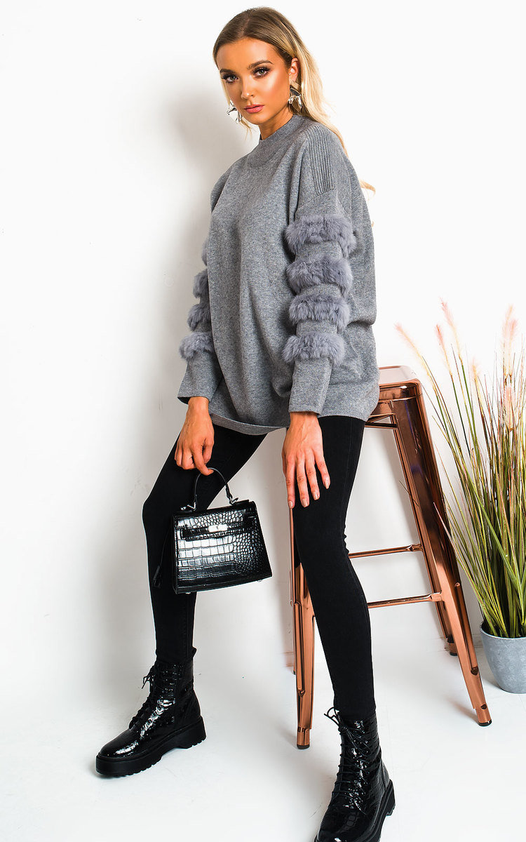 Jorgie Faux Fur Jumper Thumbnail Jorgie Faux Fur Jumper Thumbnail