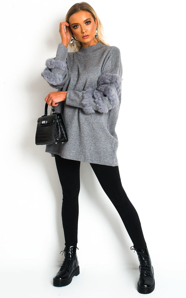 Jorgie Faux Fur Jumper Thumbnail Jorgie Faux Fur Jumper Thumbnail