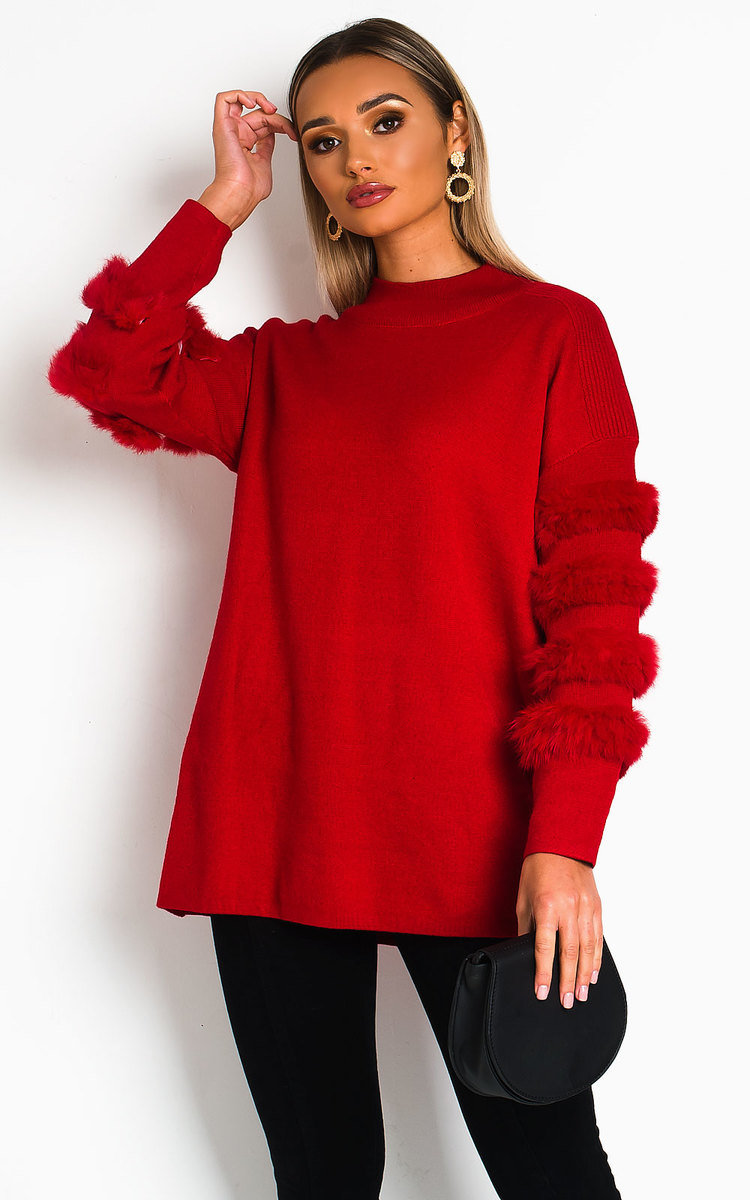 Jorgie Faux Fur Jumper Thumbnail Jorgie Faux Fur Jumper Thumbnail