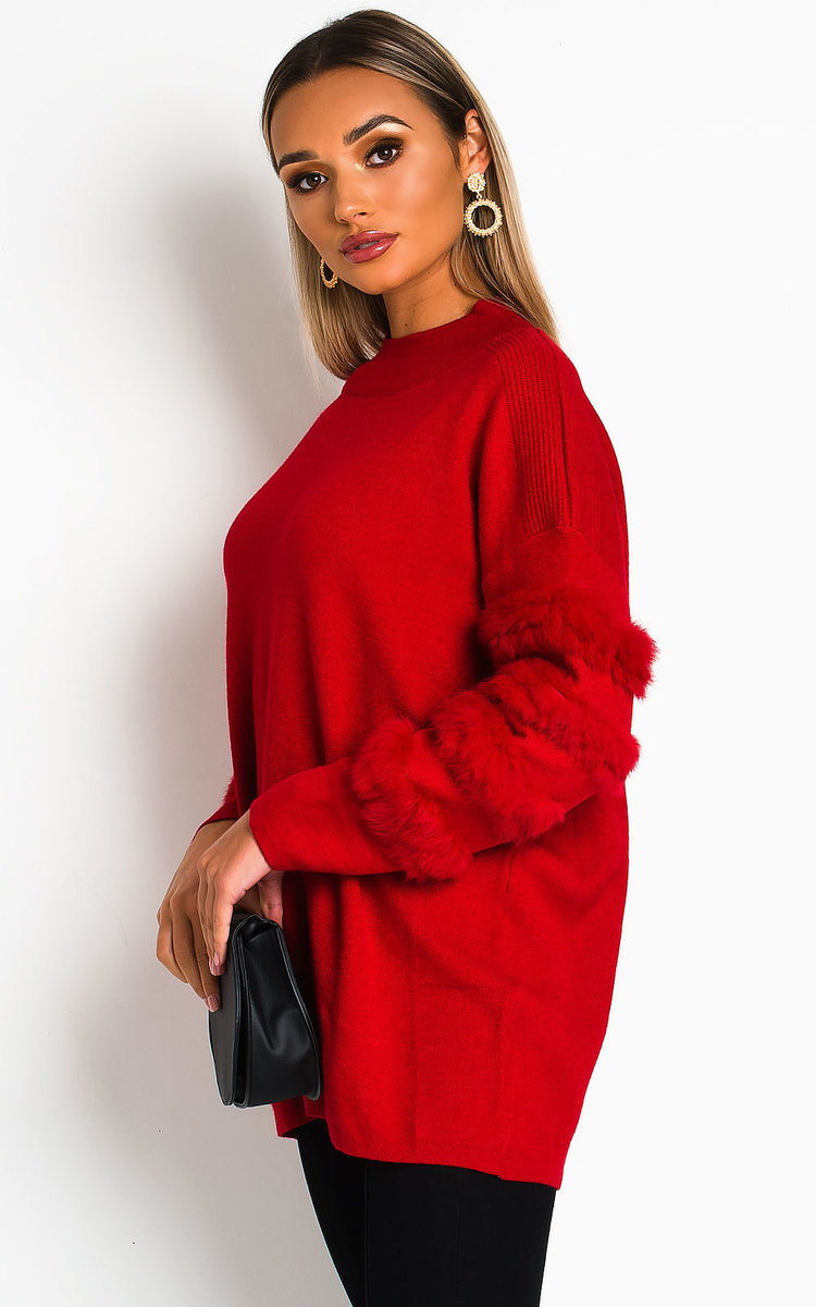 Jorgie Faux Fur Jumper Thumbnail Jorgie Faux Fur Jumper Thumbnail