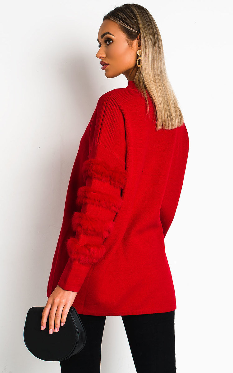 Jorgie Faux Fur Jumper Thumbnail Jorgie Faux Fur Jumper Thumbnail
