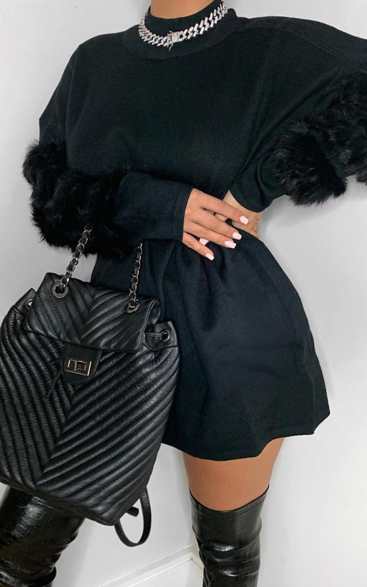 Jorgie Faux Fur Jumper Jorgie Faux Fur Jumper