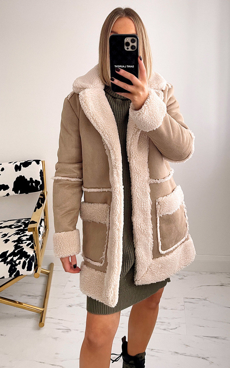 Joy Longline Textured Coat Joy Longline Textured Coat