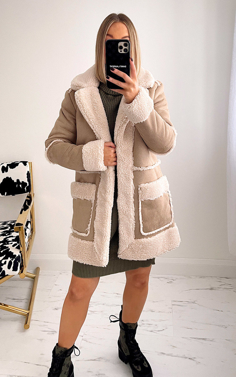 Joy Longline Textured Coat Thumbnail Joy Longline Textured Coat Thumbnail