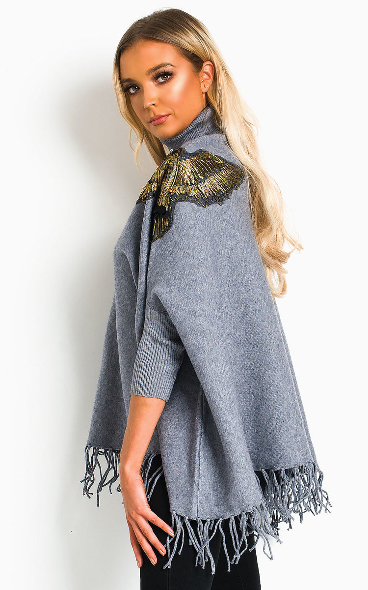 Juana Detailed Poncho Thumbnail Juana Detailed Poncho Thumbnail
