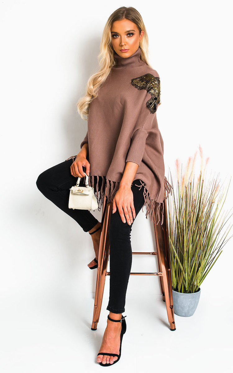 Juana Detailed Poncho Thumbnail Juana Detailed Poncho Thumbnail