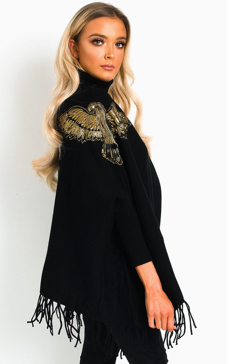 Juana Detailed Poncho Thumbnail Juana Detailed Poncho Thumbnail