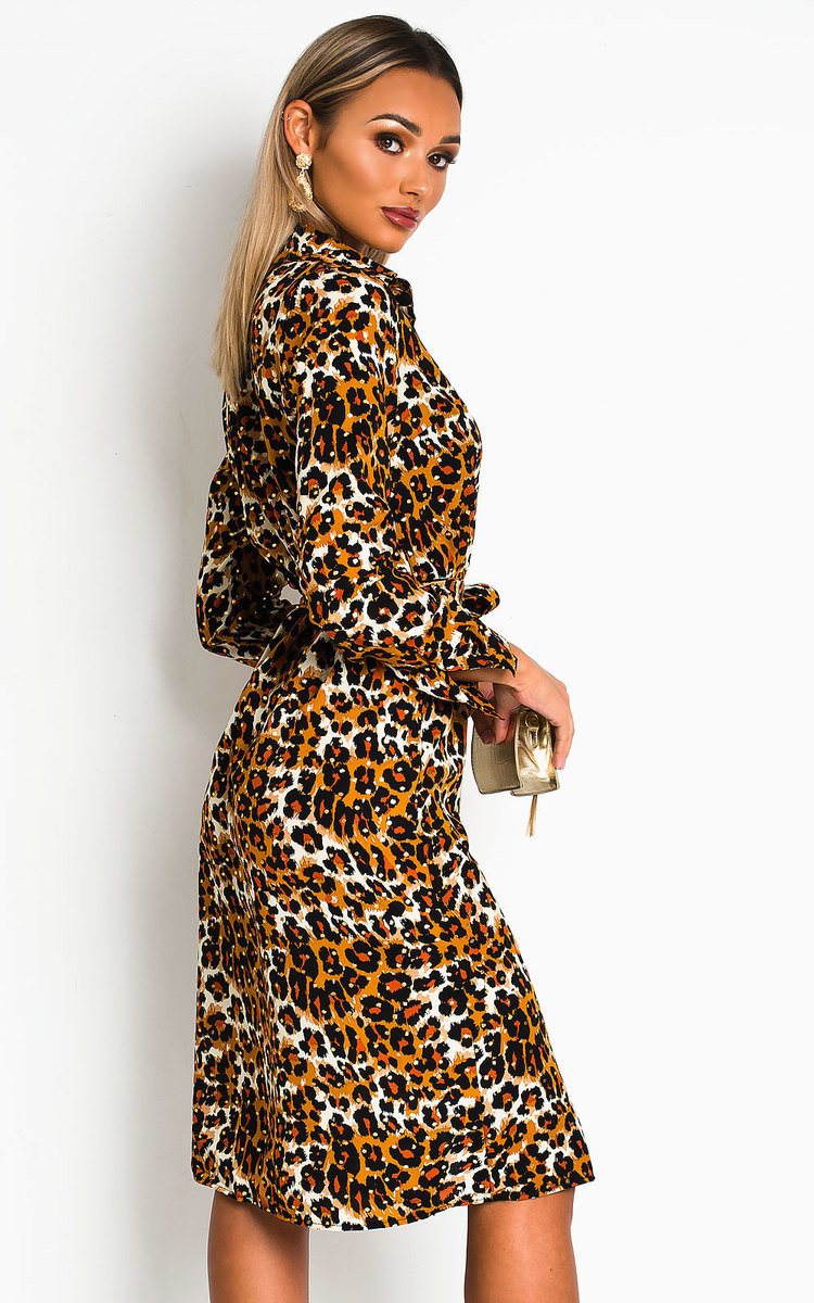 Jules Printed Shirt Midi Dress Thumbnail Jules Printed Shirt Midi Dress Thumbnail