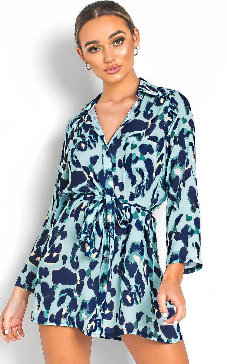 Julie Tie Waist Shirt Dress Julie Tie Waist Shirt Dress