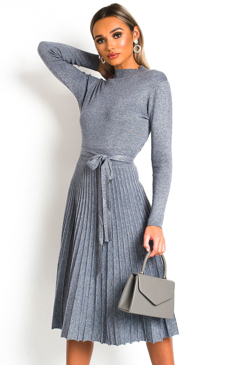 Karla Pleated Skirt Dress Thumbnail