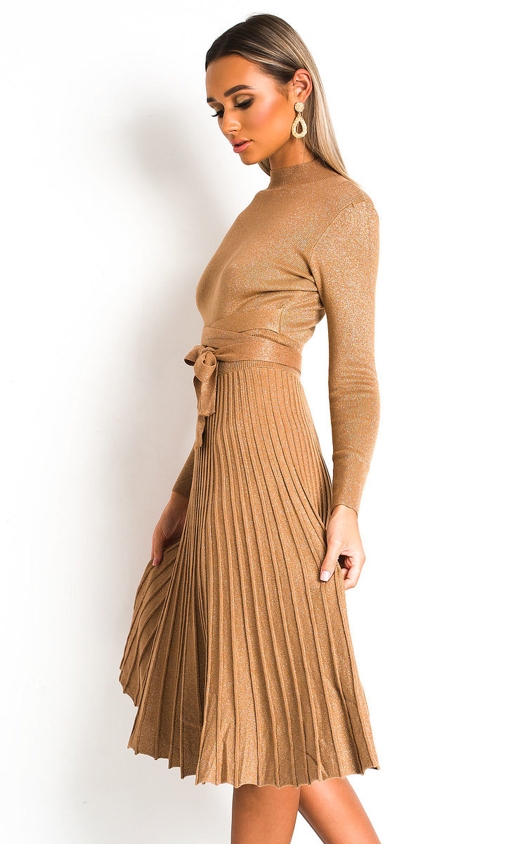 Karla Pleated Skirt Dress Thumbnail Karla Pleated Skirt Dress Thumbnail