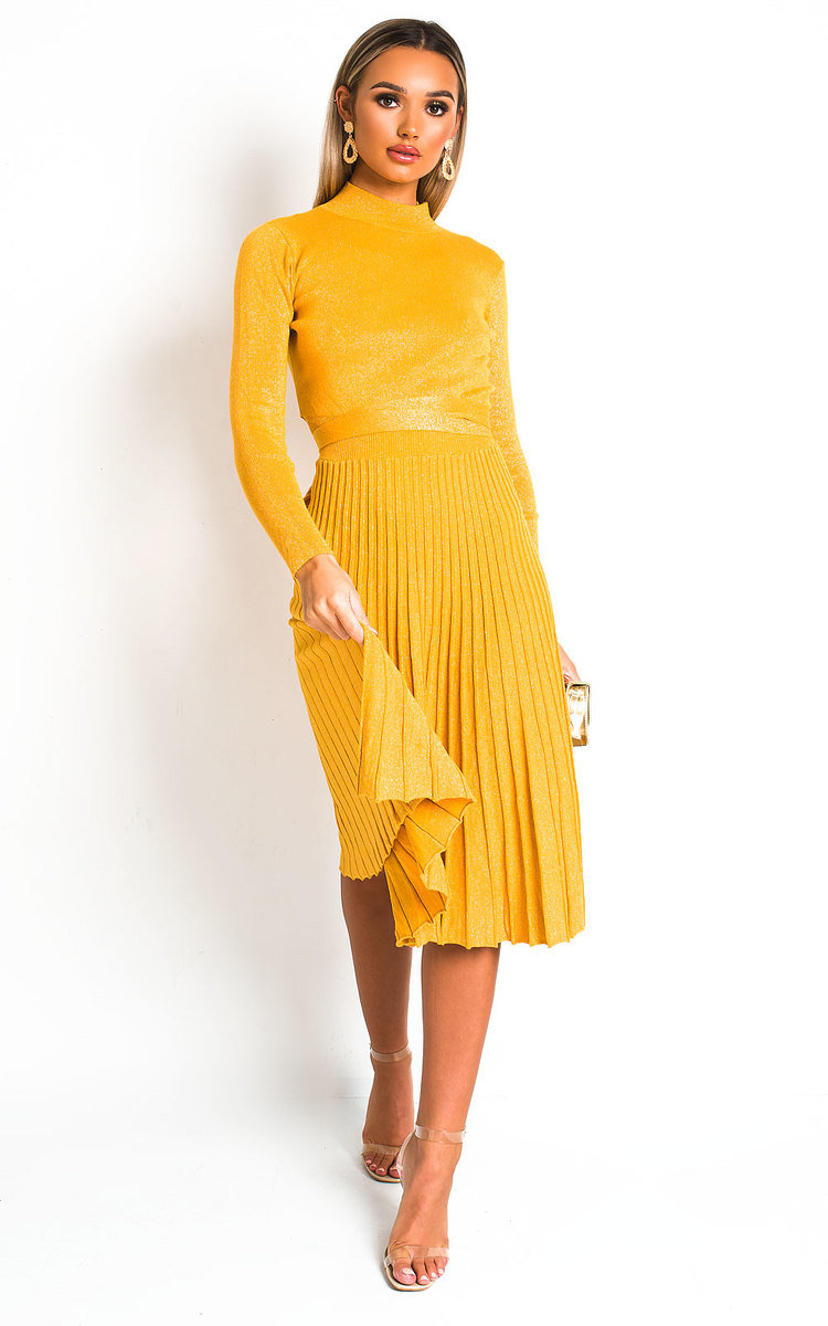 Karla Pleated Skirt Dress Thumbnail Karla Pleated Skirt Dress Thumbnail