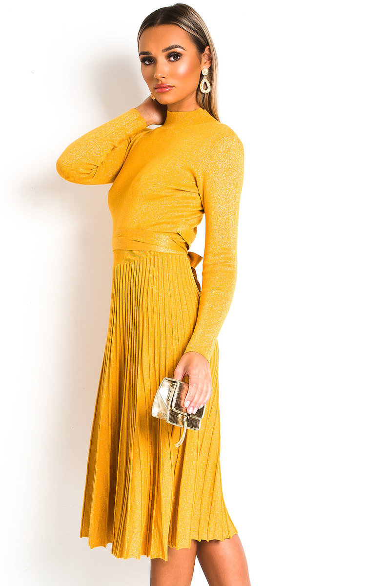 Karla Pleated Skirt Dress Thumbnail Karla Pleated Skirt Dress Thumbnail