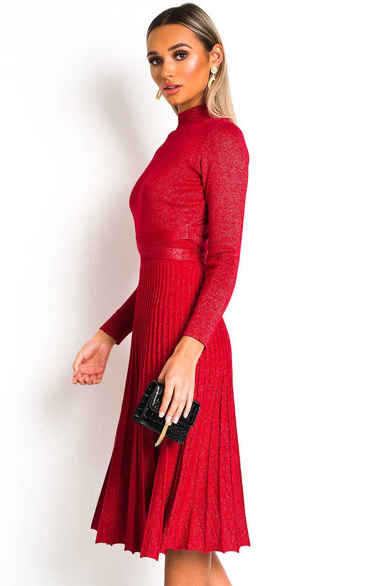 Karla Pleated Skirt Dress Thumbnail Karla Pleated Skirt Dress Thumbnail