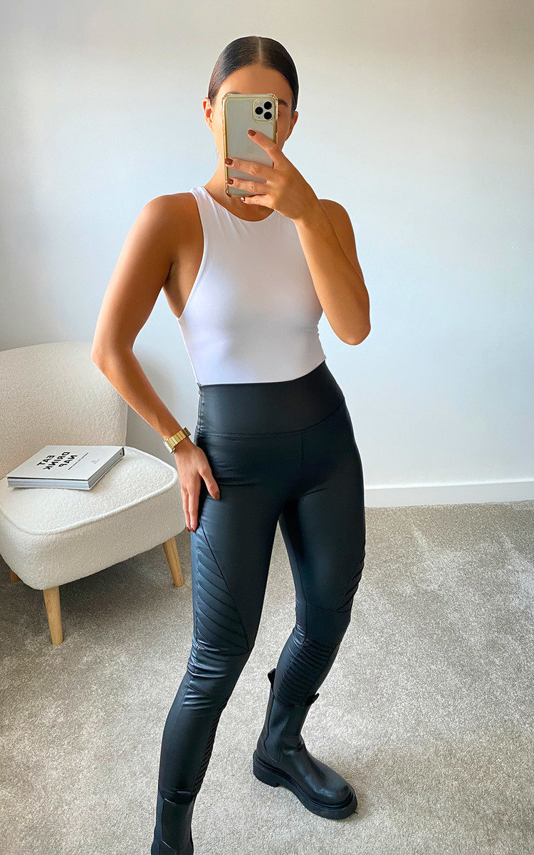 Karly Faux Leather Leggings Karly Faux Leather Leggings