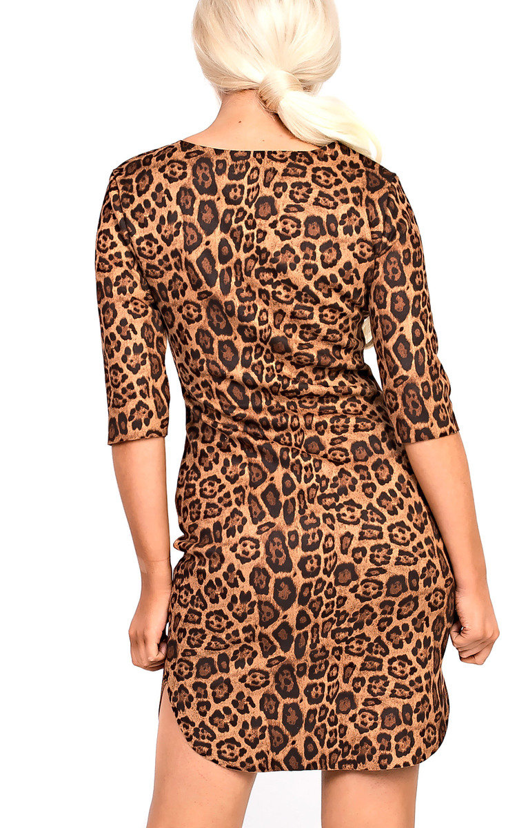 Kass Leopard Print Dress