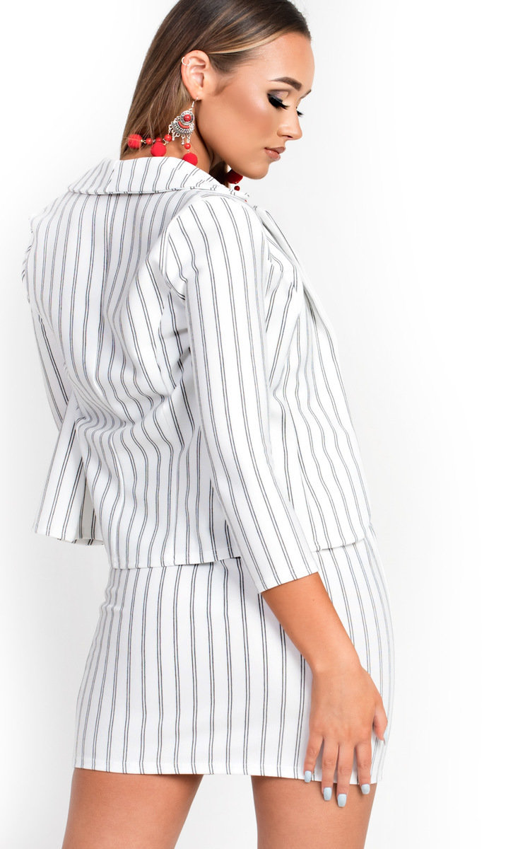 Kassi Pin Striped Blazer Thumbnail Kassi Pin Striped Blazer Thumbnail