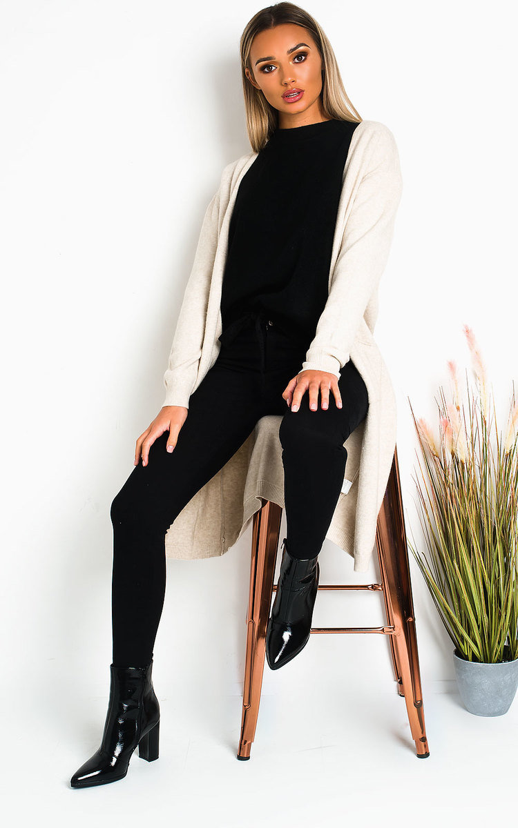 Katiee Longline Knitted Cardigan Thumbnail Katiee Longline Knitted Cardigan Thumbnail