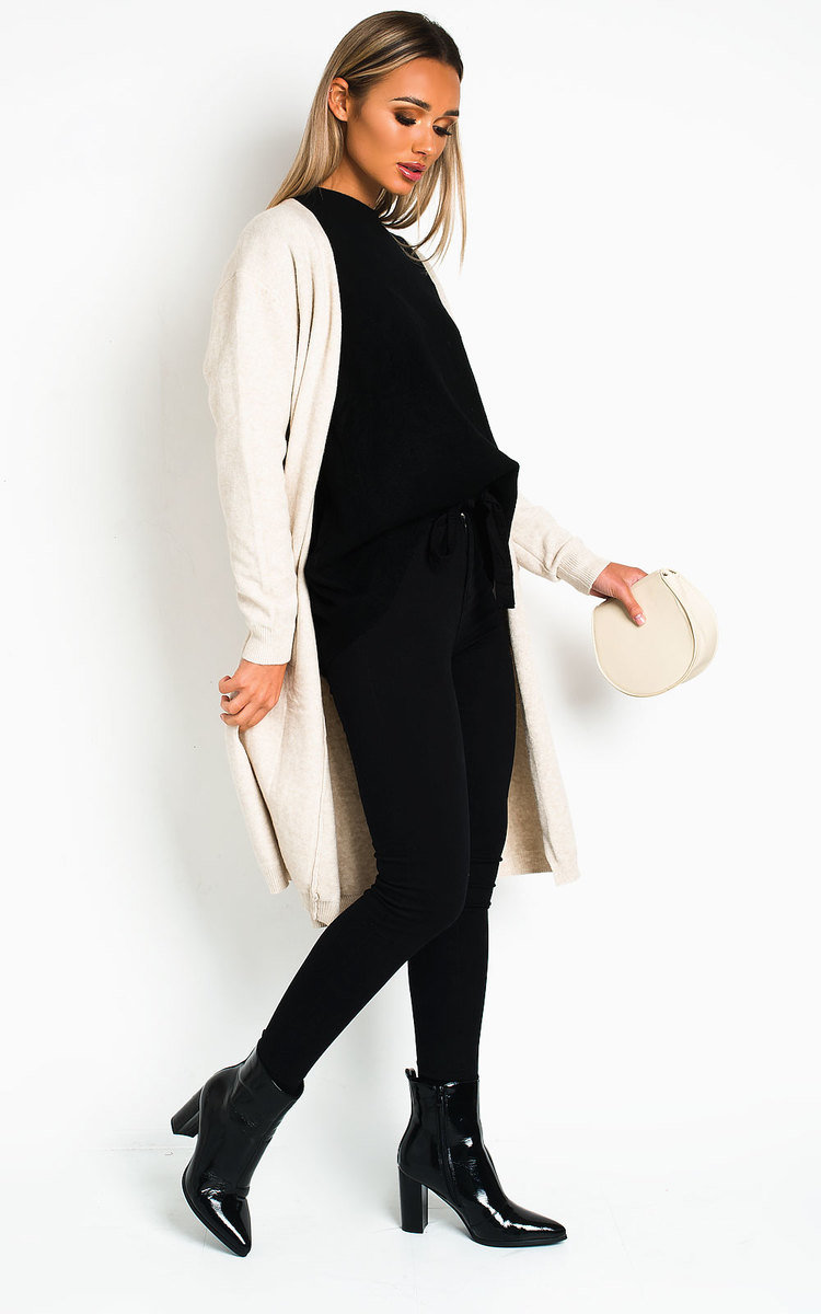 Katiee Longline Knitted Cardigan Thumbnail Katiee Longline Knitted Cardigan Thumbnail