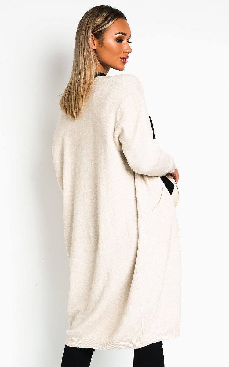 Katiee Longline Knitted Cardigan Katiee Longline Knitted Cardigan