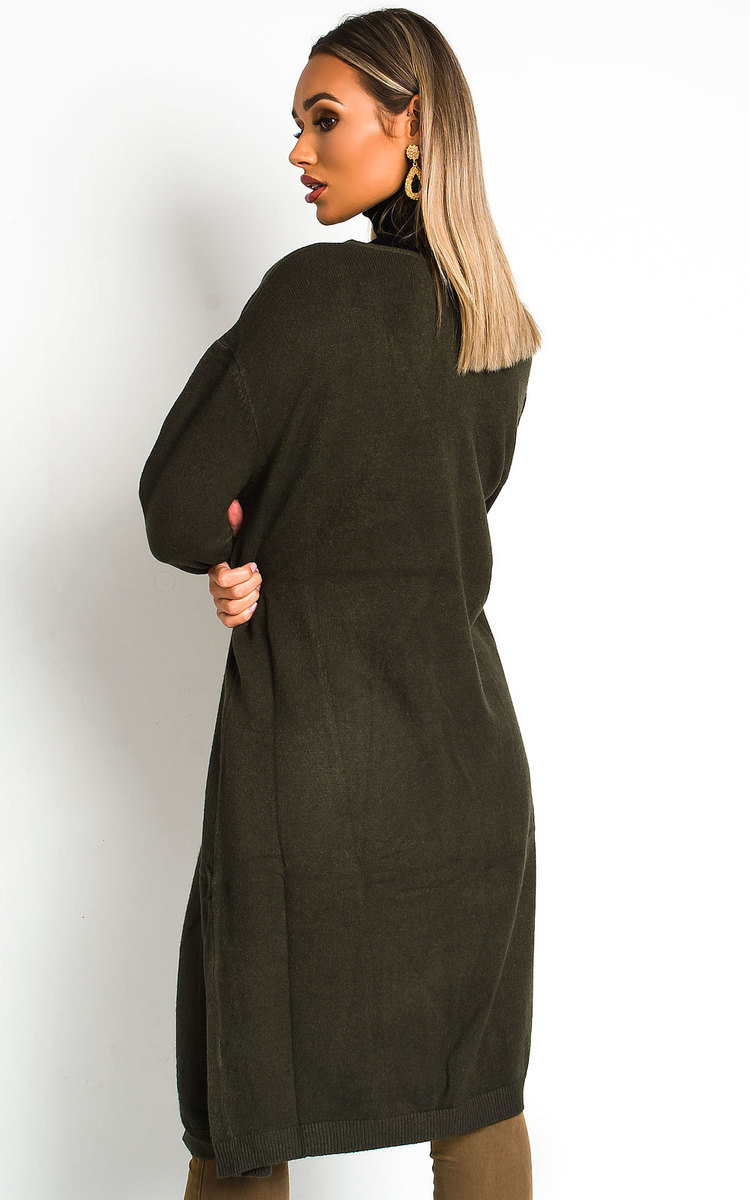 Katiee Longline Knitted Cardigan Katiee Longline Knitted Cardigan