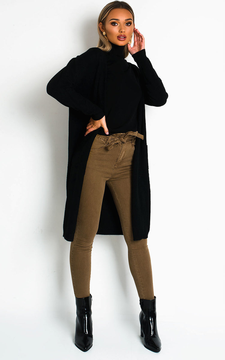 Katiee Longline Knitted Cardigan Thumbnail Katiee Longline Knitted Cardigan Thumbnail