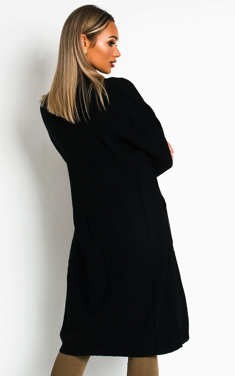 Katiee Longline Knitted Cardigan Thumbnail Katiee Longline Knitted Cardigan Thumbnail