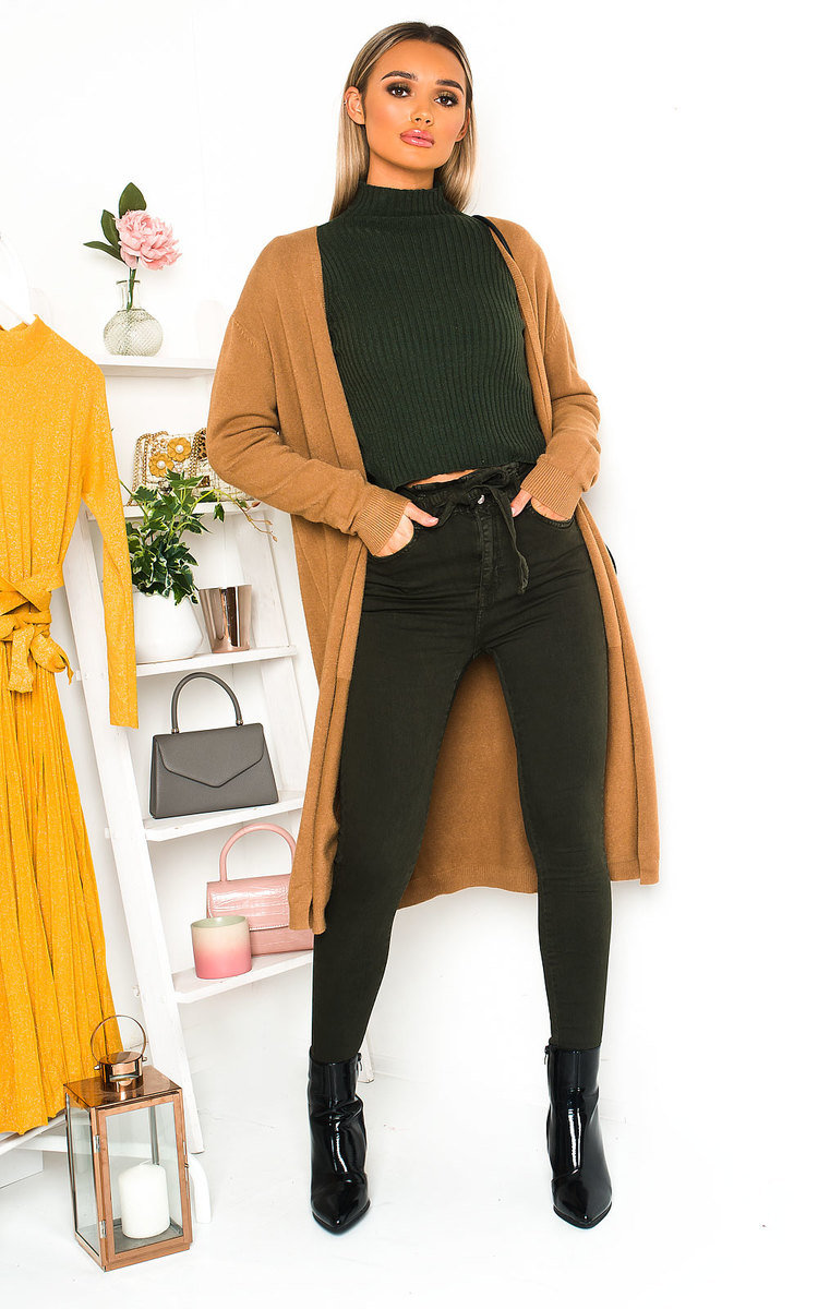 Katiee Longline Knitted Cardigan Katiee Longline Knitted Cardigan