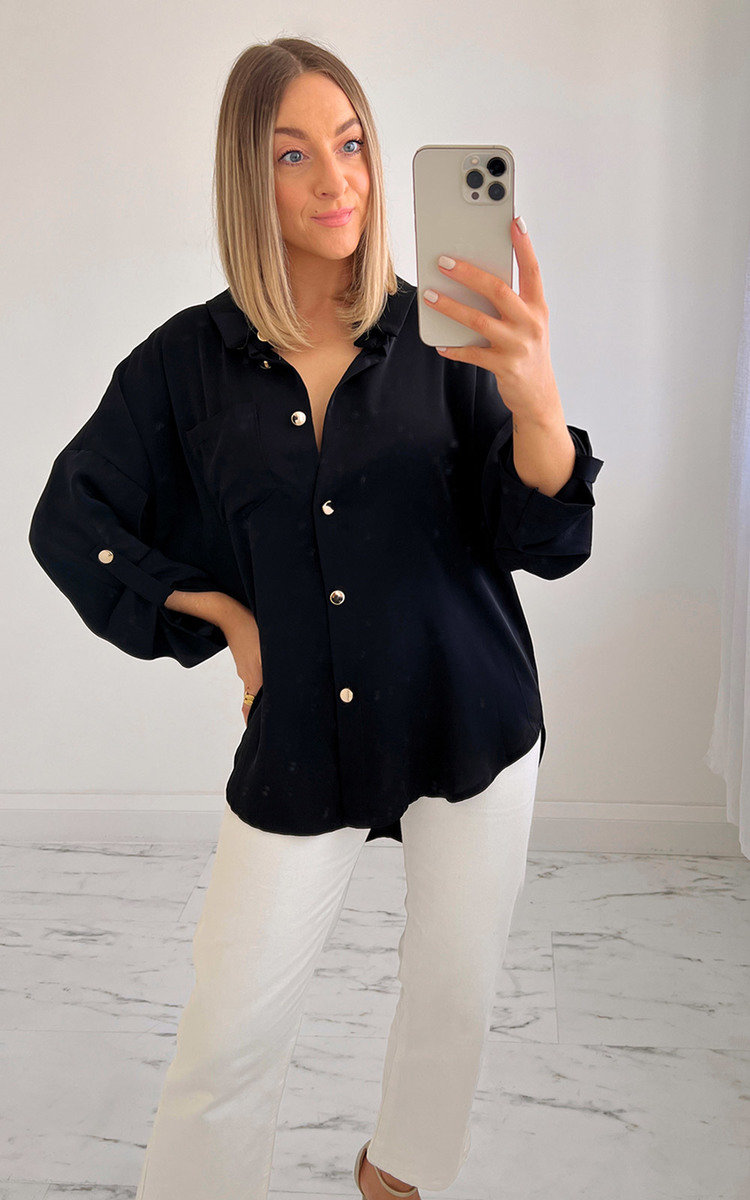 Kelli Oversized Button Up Shirt