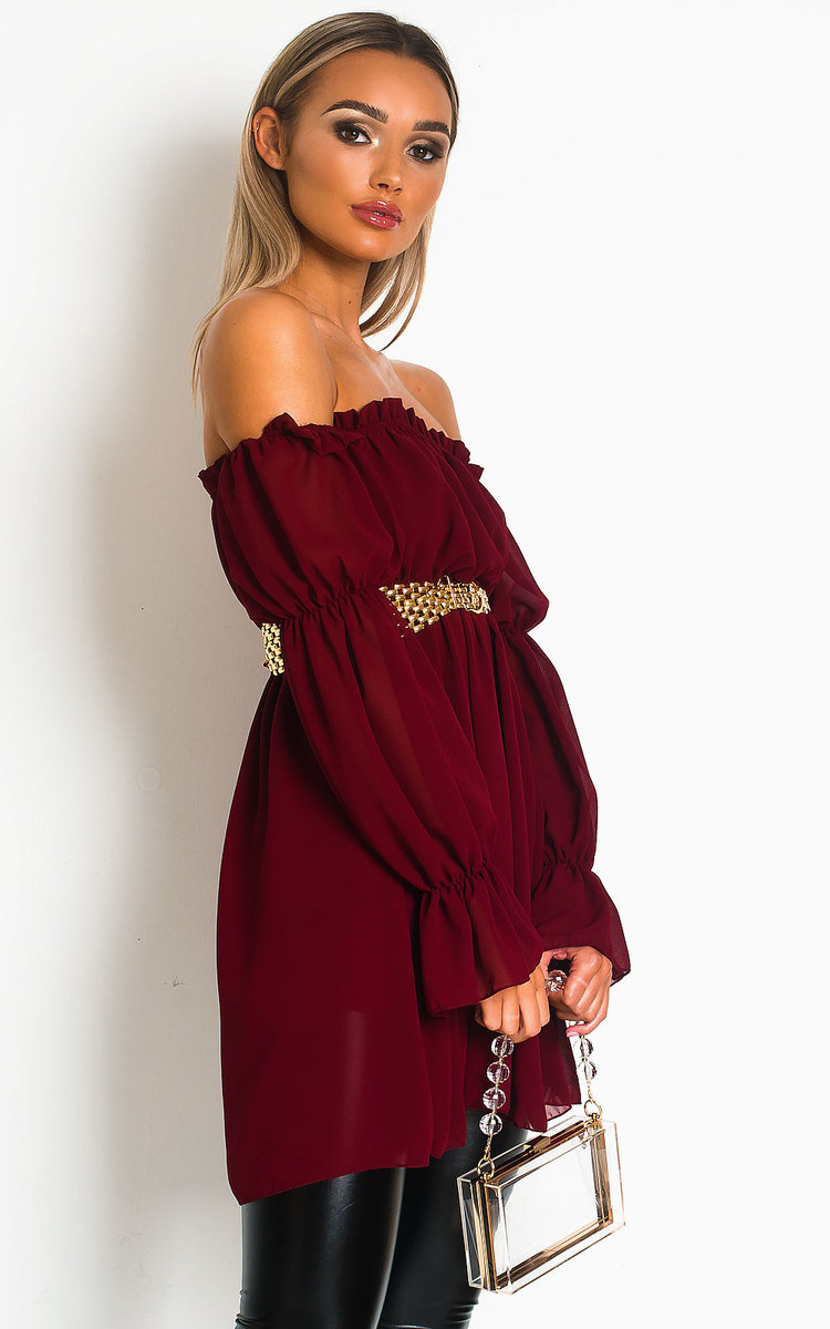 Kelly Off Shoulder Long Top Thumbnail Kelly Off Shoulder Long Top Thumbnail