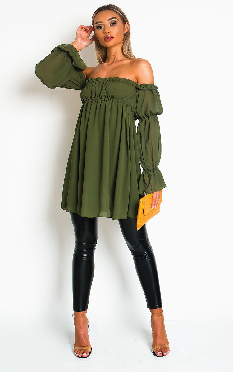 Kelly Off Shoulder Long Top Thumbnail Kelly Off Shoulder Long Top Thumbnail
