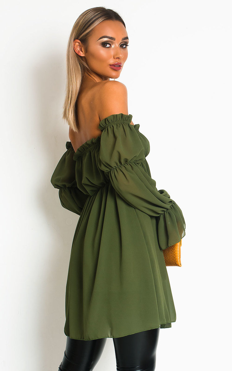 Kelly Off Shoulder Long Top Thumbnail Kelly Off Shoulder Long Top Thumbnail