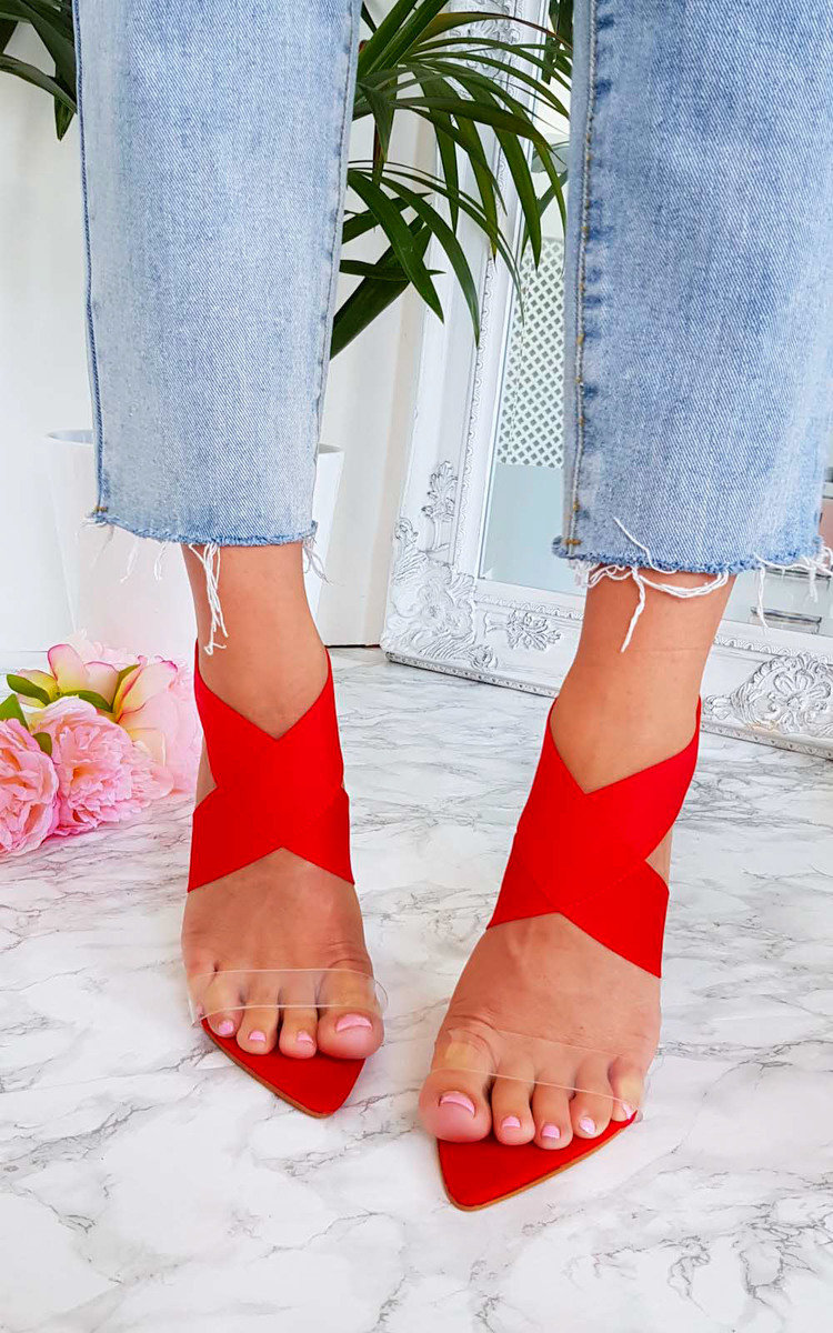 Kelsey Stretch Strap Slip On Heel Thumbnail Kelsey Stretch Strap Slip On Heel Thumbnail