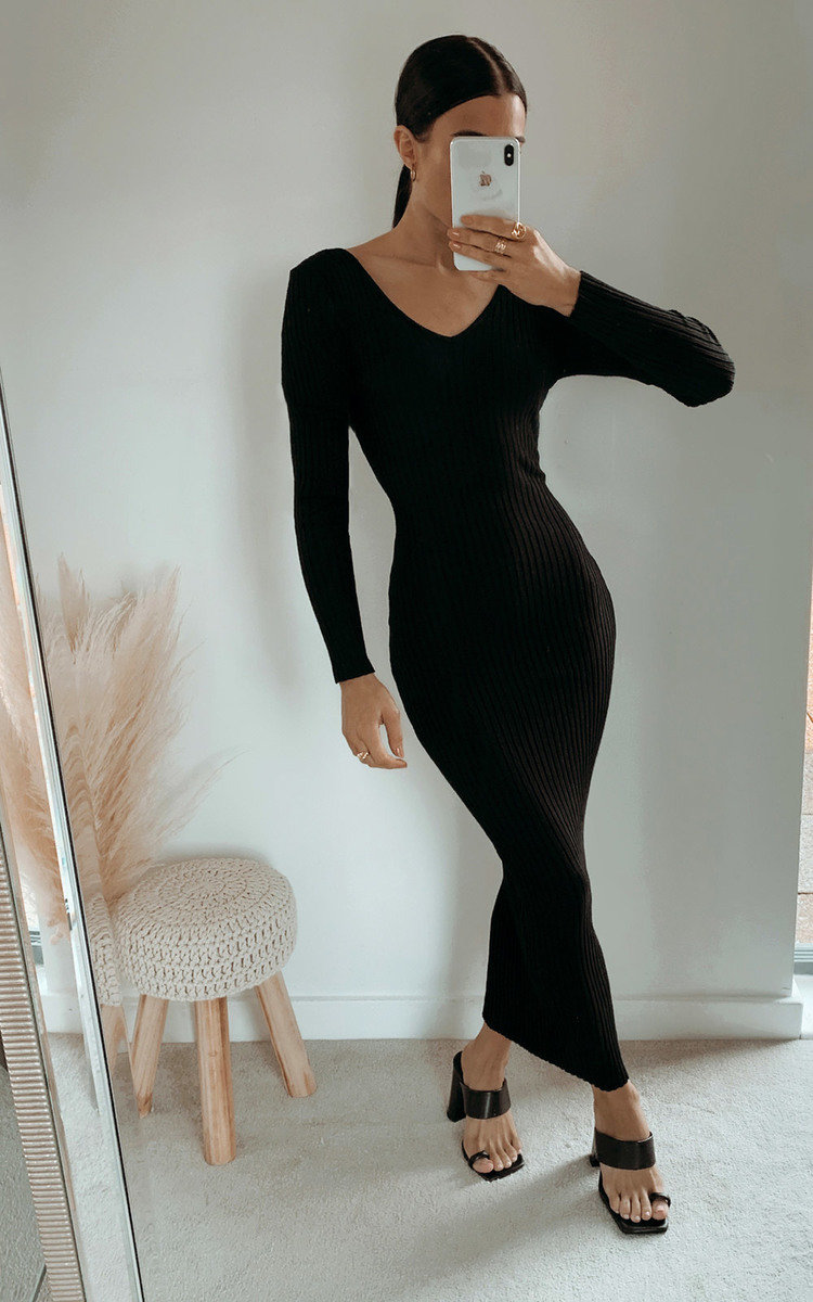 Kendall Knitted Bodycon Midi Dress Kendall Knitted Bodycon Midi Dress