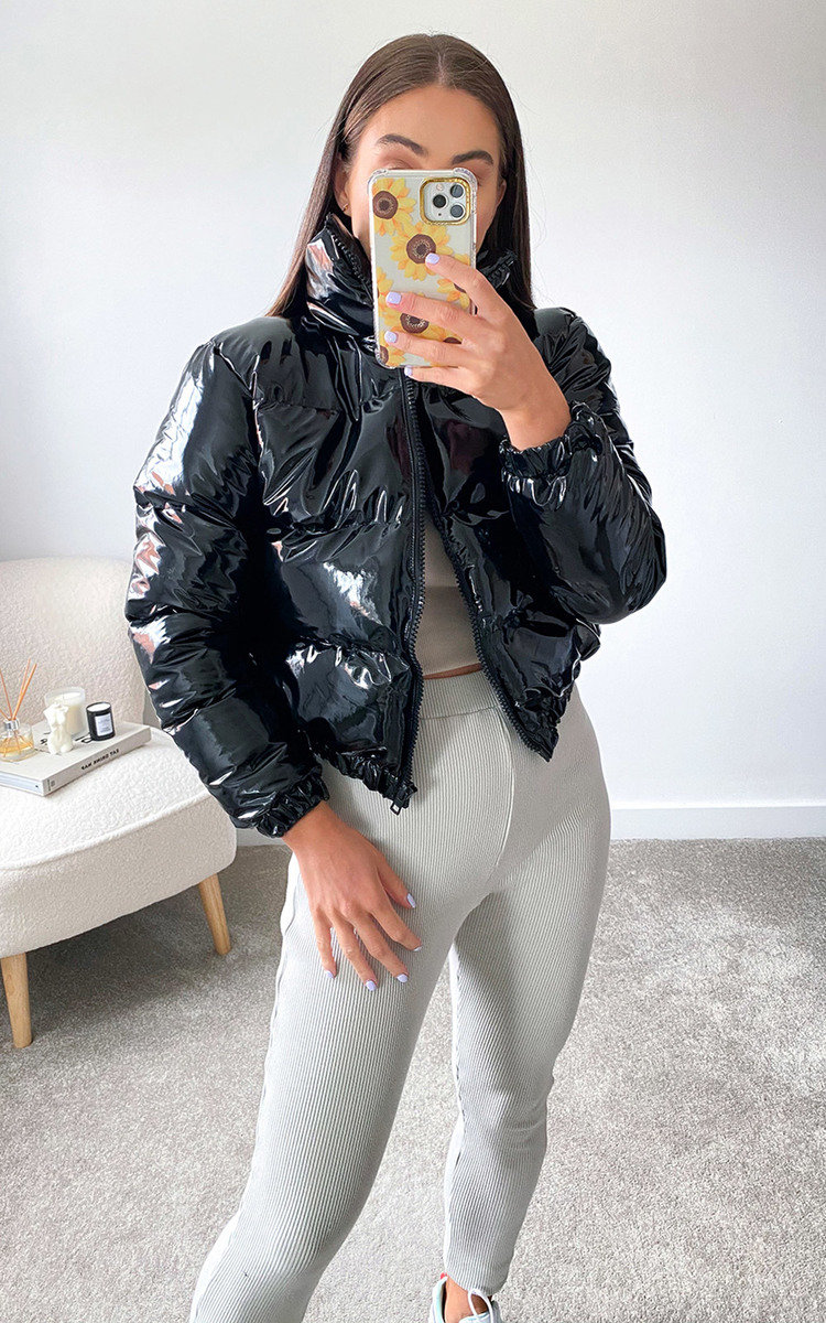 Kennedy Cropped Padded Puffer Jacket Thumbnail