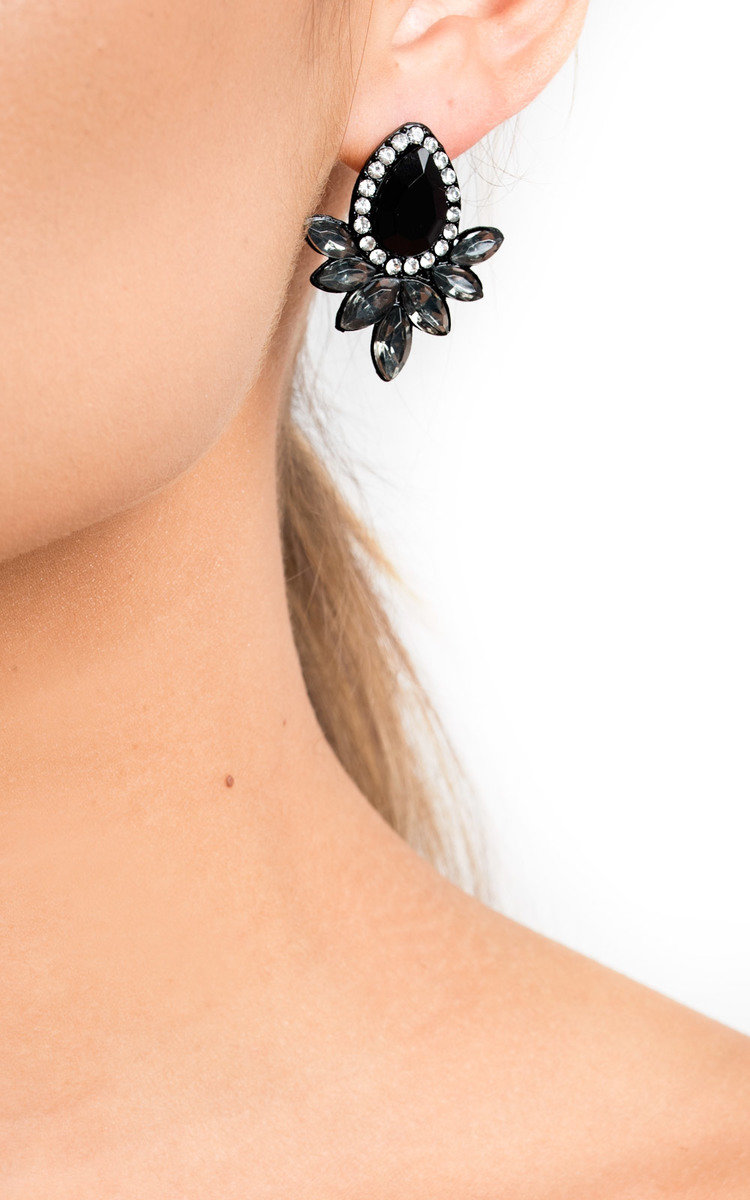 Kerrie Diamante Drop Earrings 