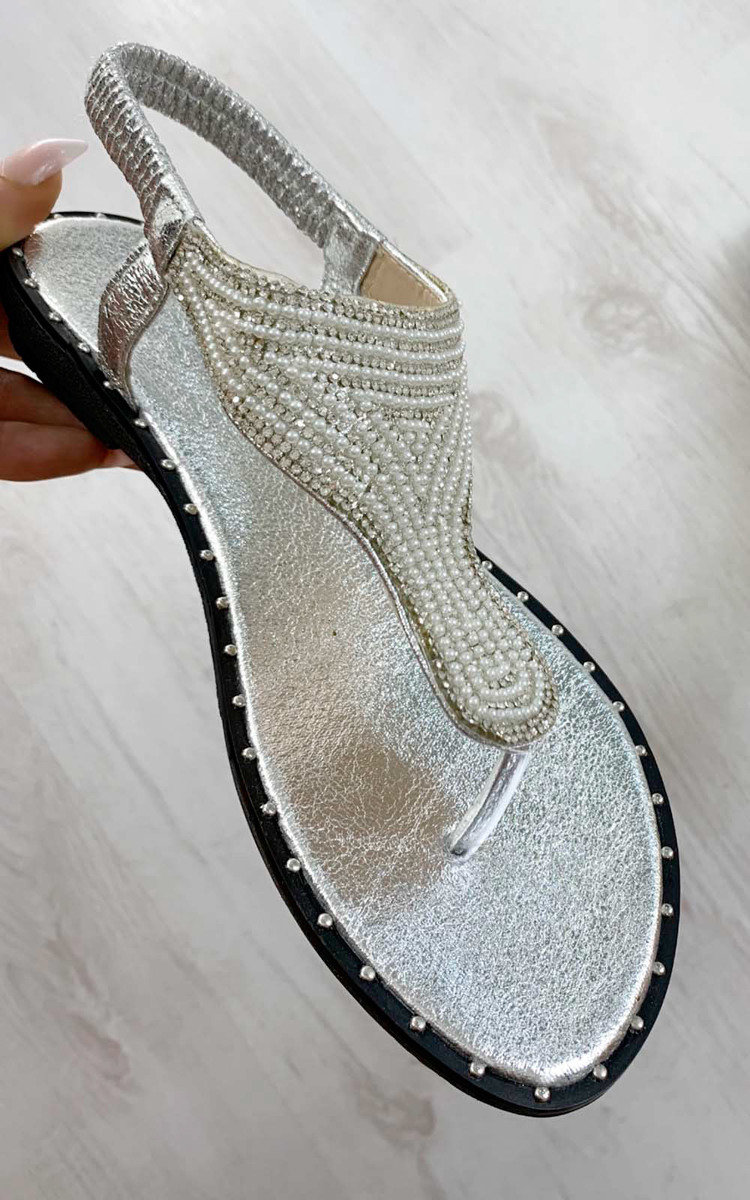 Khloe Diamante Embellished Sandals