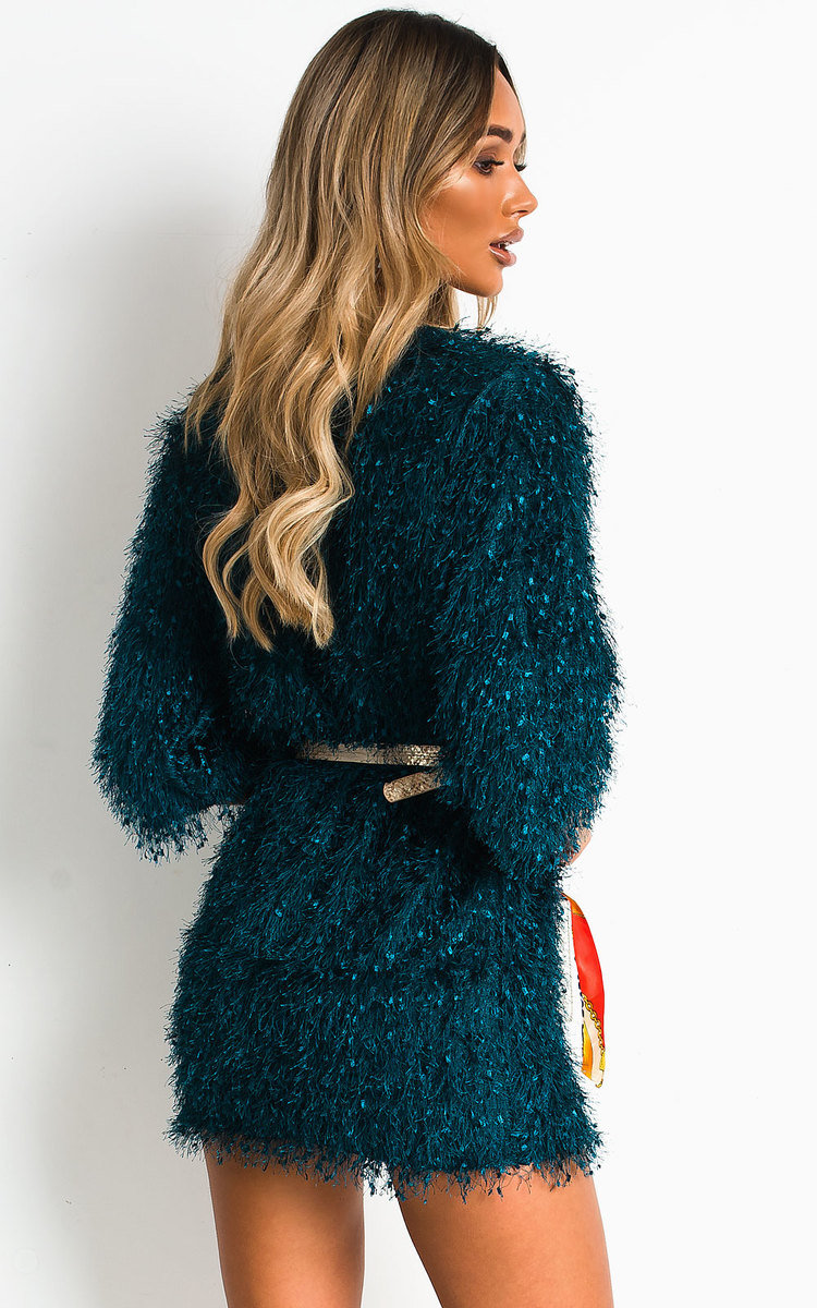 Kimberley Fuzzy Mini Bodycon Dress Thumbnail Kimberley Fuzzy Mini Bodycon Dress Thumbnail