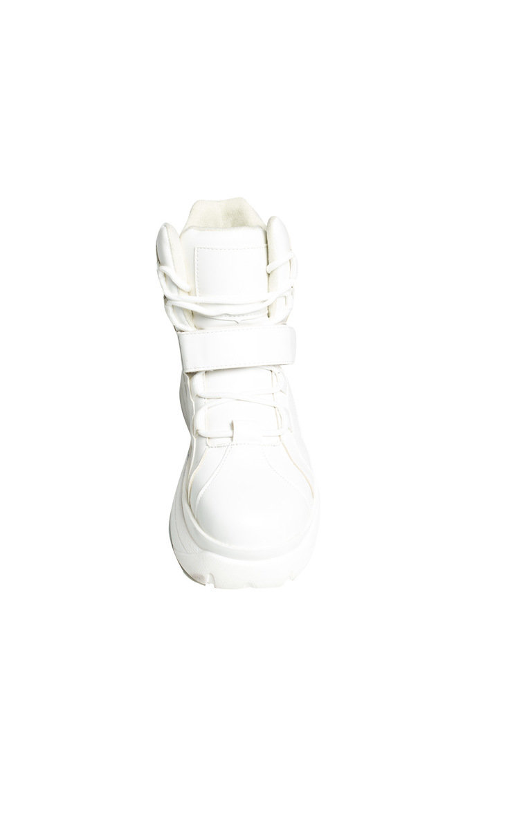 Kirstee Padded Velcro Platform Boots Thumbnail Kirstee Padded Velcro Platform Boots Thumbnail