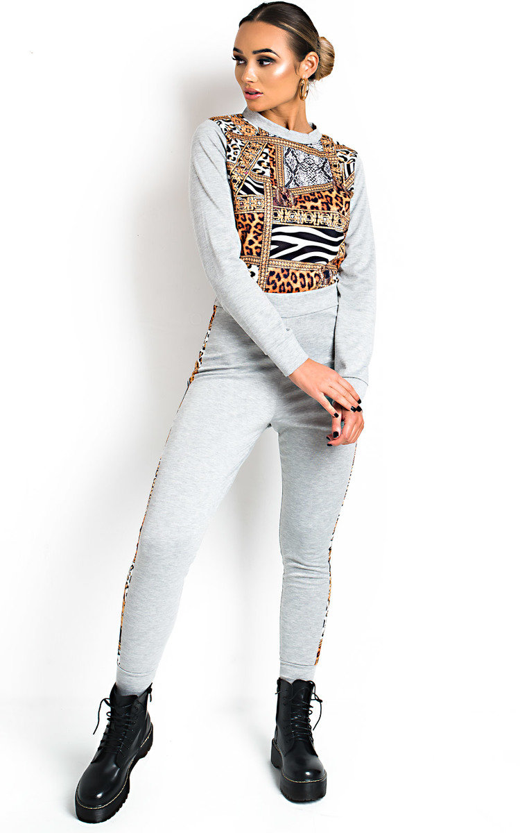 Lalla Animal Print Lounge Co-ord Thumbnail Lalla Animal Print Lounge Co-ord Thumbnail