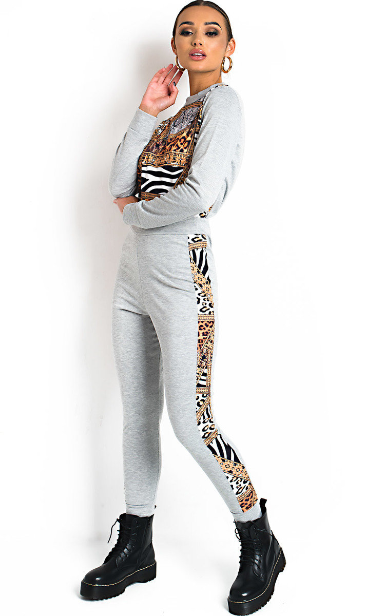 Lalla Animal Print Lounge Co-ord Lalla Animal Print Lounge Co-ord